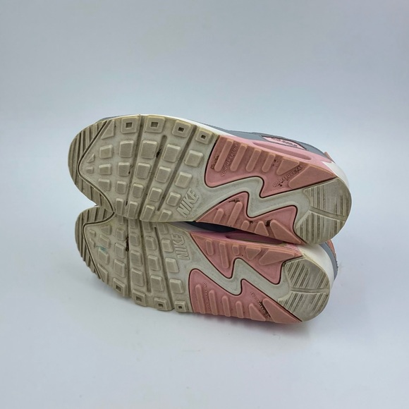 Nike Air Max 90 LTR GS Youth 6Y Metallic Silver Pink CD6864-004 - Picture 5 of 6